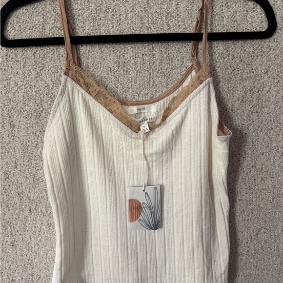 Blu Pepper Tops - BLU PEPPER tank- size Small. NWT.